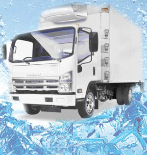 ISUZU refrigerated truck