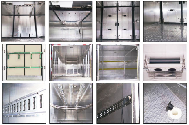 Technology Pictures for Three temperature sliding door refrigerated truck