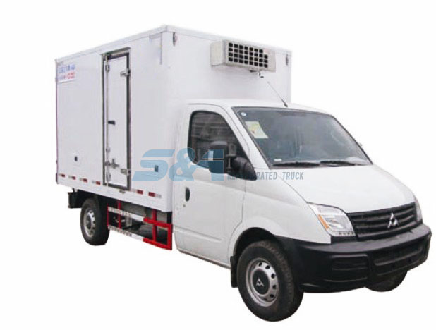 small refrigerated van